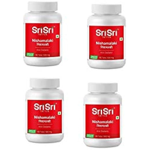 Sri Nishamlaki Tablets - Pack of 4