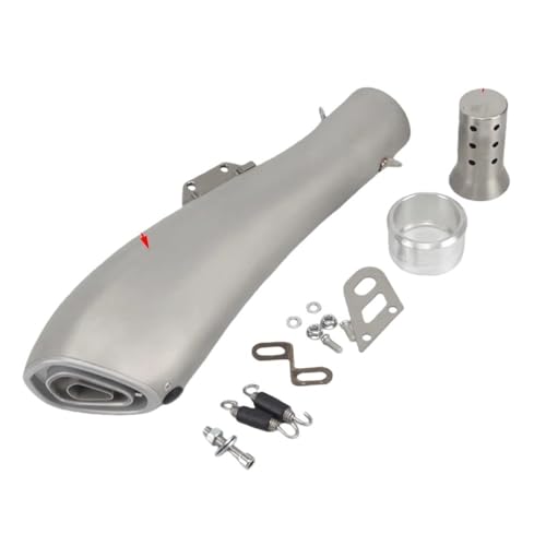 Silencieux d'échappement moto double sortie en inox pour Z900 et S1000RR