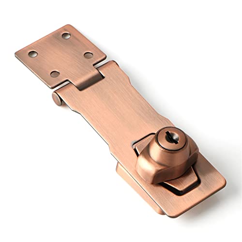 Serrure à bouton en alliage de zinc avec loquet de 4 pouces pour meuble de maison