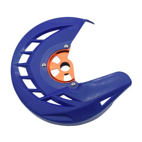 Front Brake Disc Guard Compatible With Automotive Motorcycle Parts EXC XCW XCFW SX SXF XC XCF XCW XCFW 125 530 2003-2021 FC FE FX TC TE TX(26mm Blue)