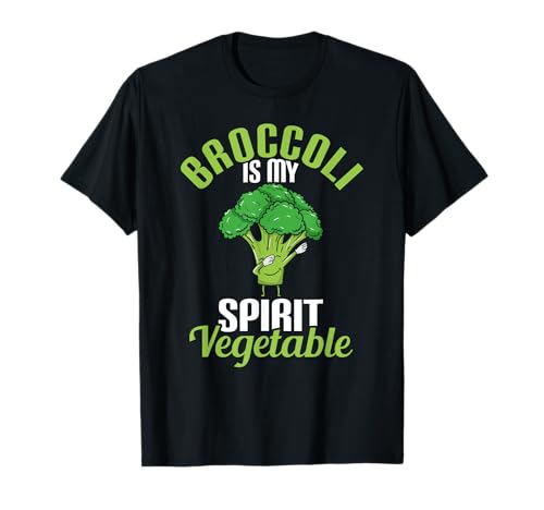 Funny Broccoli Is My Spirit Vegetable Lover Gift T-Shirt