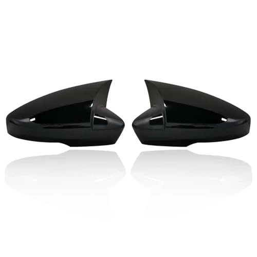 Coques de rétroviseurs Skoda Octavia 3 A7 2013-2019 noir brillant