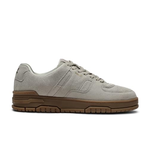 Image of WROGN Men's Genuine Suede Leather Sneakers | Solid Pattern