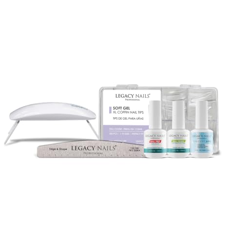 Legacy Nails Professional FLE-X GEL NAIL EXTENSION KIT - Designed