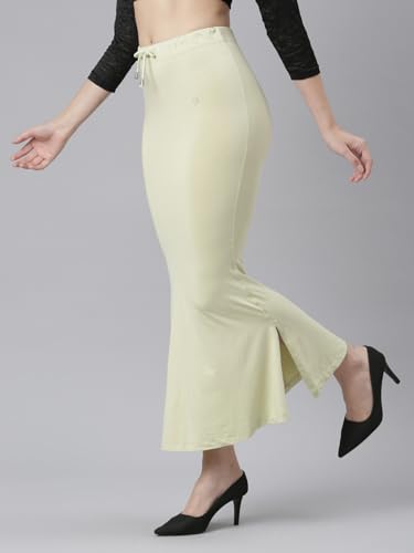 Image of TWIN BIRDS Saree Shapewear for Women | Super Soft Viscose Elastane Saree Petticoat Skirt | Stretchable & Comfortable SareeShaper