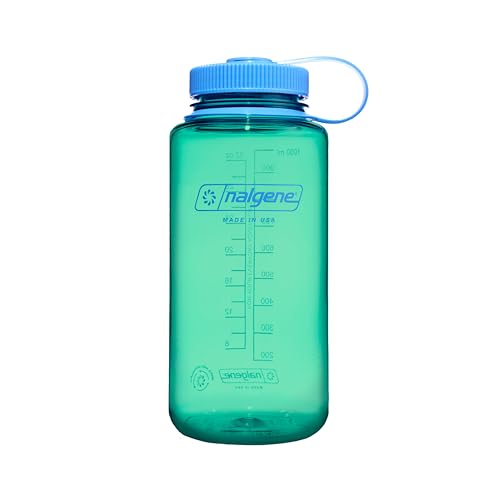 Image of Nalgene 32 oz Wide Mouth Water Bottle | BPA-Free, Durable & Leak Proof, Lightweight Bottle for Hiking & Gym, Work & Travel