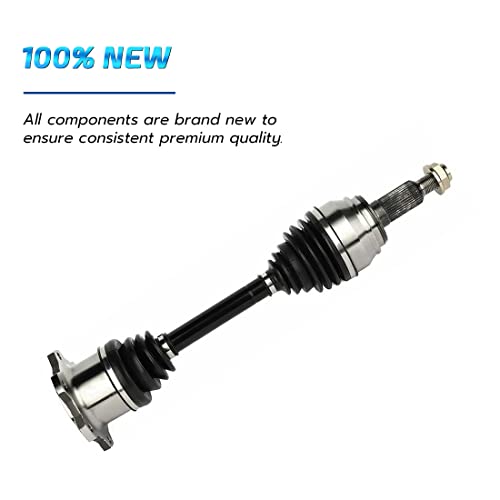 Bodeman - Complete Front Cv Axle Half Shaft For 6 Lug Models Only - For 2007 2008 2009 2010 2011 2012 2013 2014 2015-18 Chevy Silverado 1500/ Gmc Sierra 1500 And More #TOP2