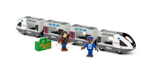 TGV INOUI SNCF BRIO 36087 train bois compatible sans déraillement
