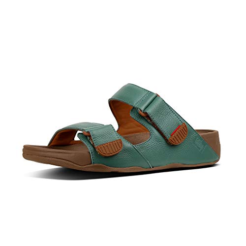 Image of FitFlop Men's Gogh Moc Slide Leather Sandal