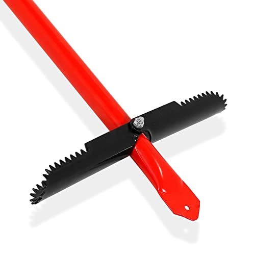 SOLULA Compost Aerator Lawn Tool, Tiller for Outdoor Backyard Aeration, Compost Mixing, Weeding and Soil Turning and Mixing – Complete with Compost Thermometer Bonus - Thumbnail 5