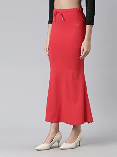 Image of TWIN BIRDS Saree Shapewear for Women | Super Soft Viscose Elastane Saree Petticoat Skirt | Stretchable & Comfortable SareeShaper