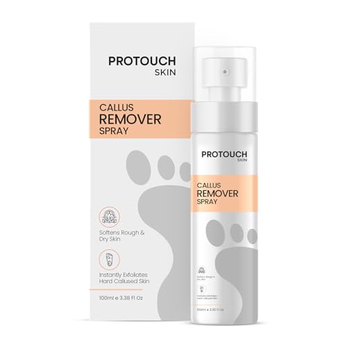 PROTOUCH Callus Remover Spray | Natural Exfoliation with Green Tea Extract and Aloe Vera Extract |...