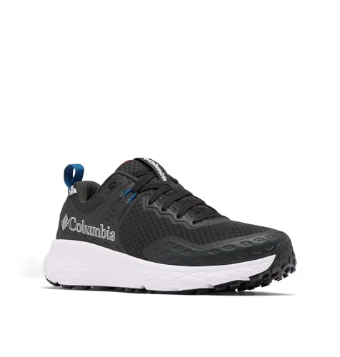 Columbia Men's Konos TRS Outdry Waterproof Shoe, Black/Mountain Red, 7.5