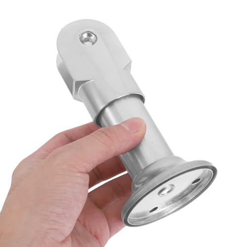 Support de cloison de salle de bain durable accessoires de fixation inox