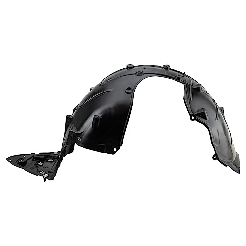 Image of TRQ Inner Fender Liner Set Compatible with 2017-2018 Honda Civic HO1248176 HO1249158