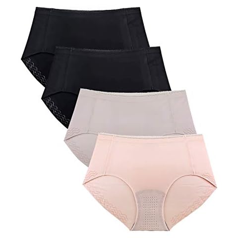 Women's Underwear Microfiber Silicone Edge Hipster Panties XS-3X Plus Size (2X) Cover