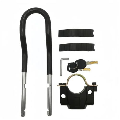 Antivol de guidon de moto cadenas double verrouillage fourche avant 6203