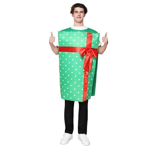 EraSpooky Herren Geschenk Kostüm Lustiges Weihnachts-Outfit Unisex