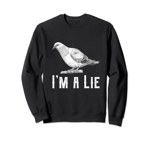 Vintage I Am A Lie Bird Aren't Real Spies Impressionante Simpatico Regalo Felpa