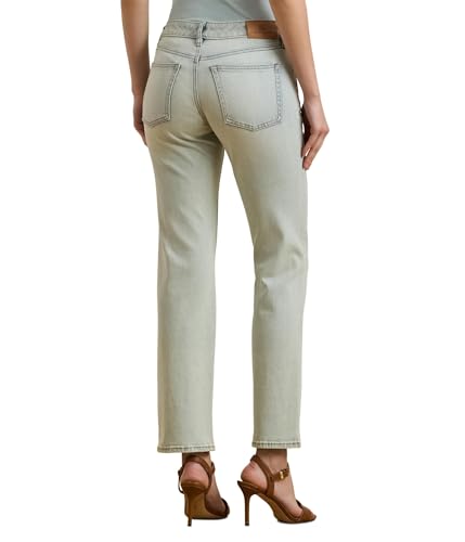 Lauren Ralph Lauren Women's Mid-Rise Straight Ankle Jeans2