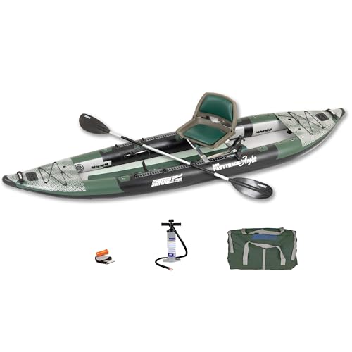 385FTA Fasttrack Angler 1–2-Person Inflatable Kayak Green