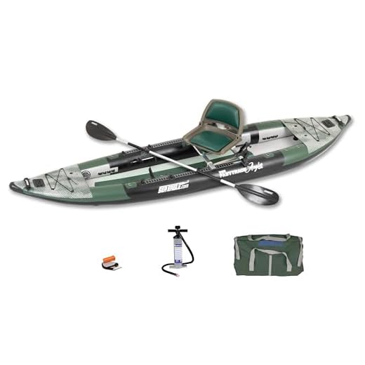 Sea Eagle 385fta Fasttrack Inflatable Kayak Swivel Seat Fishing Rig Package