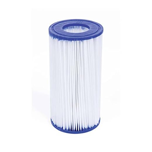 Alice'S Garden Sweeek - Cartucho Filtrante Tipo 3/A Para Bomba De Piscina - 10,6X20,3Cm Compatible Con Las Piscinas Bestway Vostok 5X3M, Spinelle 5X3M Y Vostok 6X3M.
