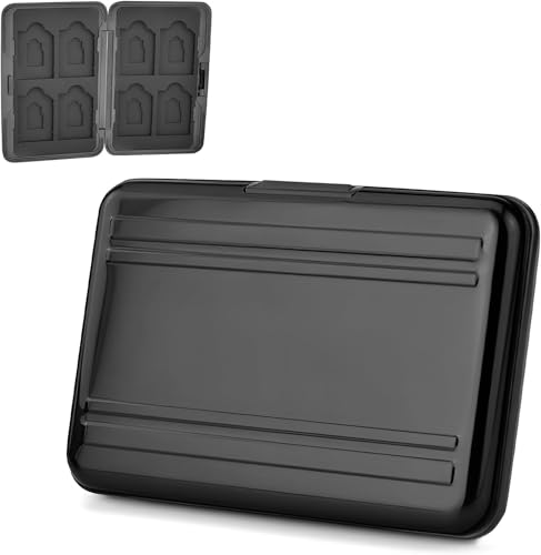Carcasa impermeable para tarjetas de memoria SDXC con almacenamiento portátil