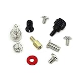 Lawnoval 228Pcs PC Screw Standoff Set Kit for Computer Case, Hard Drive, Motherboard, Cooler, DVD-ROM, Fan - Brass and Steel Hardware with Isolation Washers - Image 5