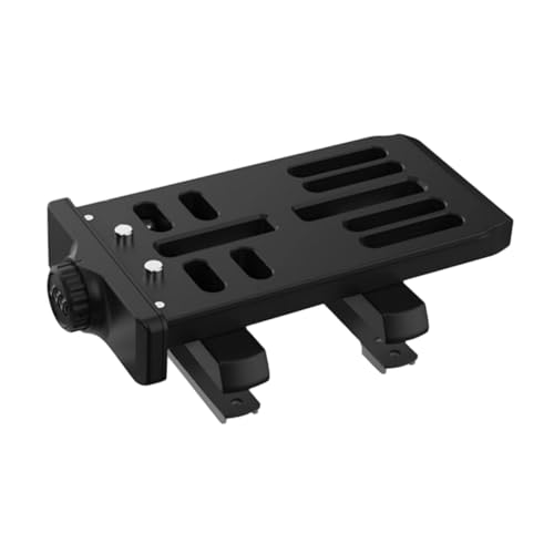 KiBcsLic Bicycle Basket Mounting Bracket Cargo Carrier Frame Direct Replace Attachment Equipment Quick Release Accessory for Travel