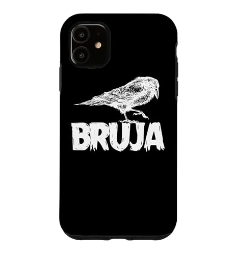 Bird Bruja Witch - Wiccan Halloween Night Idea �X�}�z�P�[�X iPhone 11 �p