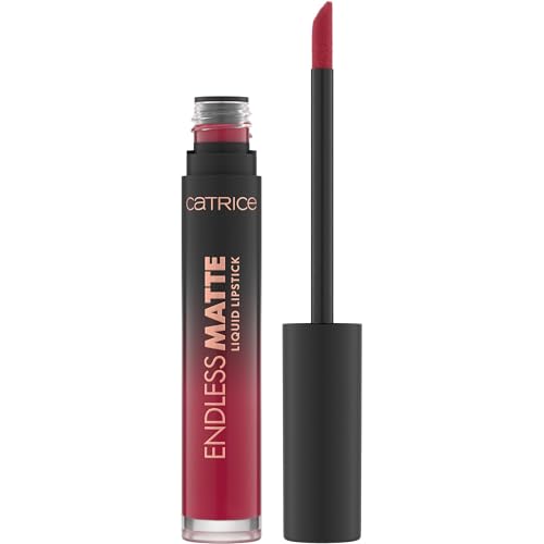 Catrice Cosmetics Endless Matte Liquid Lipstick rouge à lèvres, longue durée, matifiant, séchage rapide, intense en couleurs, mat (45ml)