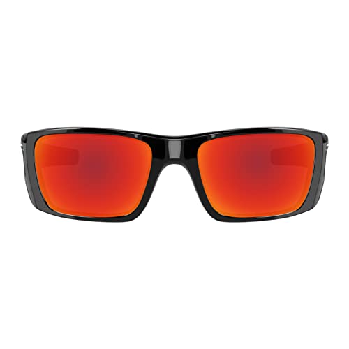 Image of Well-aimed Replacement Lenses Compatible with Oakley Fuel Cell OO9096 Sunglasses - Red Iridium Polarized