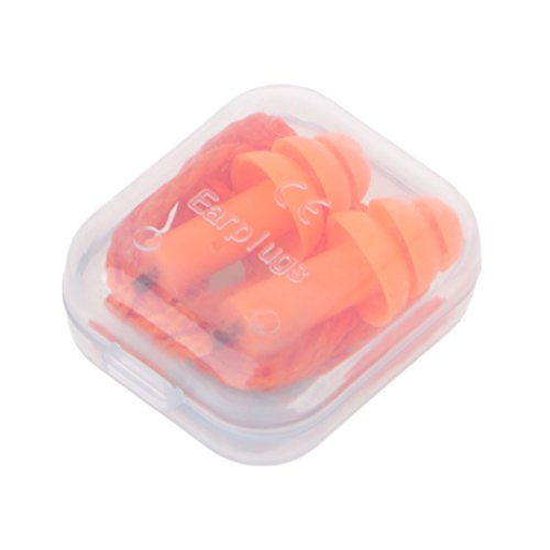 DIIOOMIEEU Soft Silicone Ear Plugs Noise Reduction Caps Earmuffs Hearing for Protecti