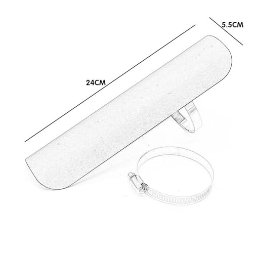 Cache-pot d'échappement moto isolant pour éviter les brûlures