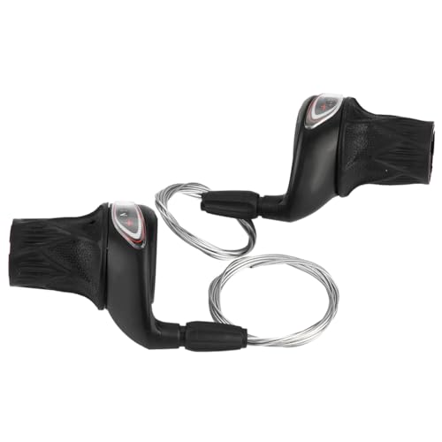 MMABEUTF Mountain Bicycle Speed Shifter, for Efficient Gear Changing, ABS Material Durable Grip, Non-Slip Design, Space Saving, 