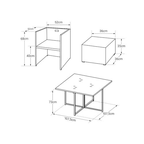Consejos y reviews para comprar Mobiliario para jardin de esta semana. 17 Imagen adicional