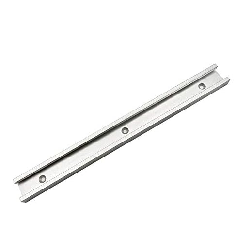 Aluminium Alloy T-tracks Slot Miter Track and Miter Bar Slider Table Saw Miter Gauge Rod Woodworking Tools DIY (300mm T-track)