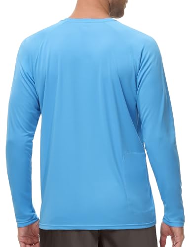 Rash Guard for Men Swim Shirt Quick Dry UPF 50+ Long Sleeve Fishing Shirt for Men UV Sun Protection Beach Shirts4