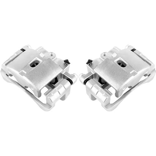 Image of SCITOO 18-B4729 18-B4728 Left & Right Brake Calipers w /Bracket For Cadillac For Escalade 2002-2006, For Chevy For Astro 2003-2005, For GMC For Safari 2003-2005, with 4 Wheel Double Pistons