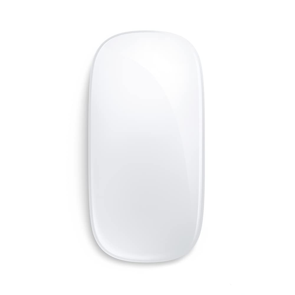 Ratón Bluetooth, ratón inalámbrico Recargable para Apple Wireless Magic Mouse 2 A1657 Ratón inalámbrico Bluetooth Recargable Blanco