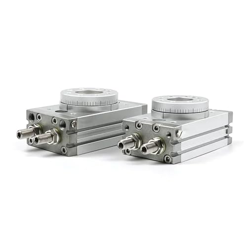 Vérin rotatif pneumatique MSQA10A pour éliminer les vibrations de rotation