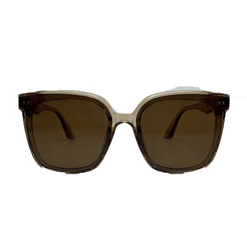 Grandes lunettes de soleil contre l'éblouissement avec verres teintés rose