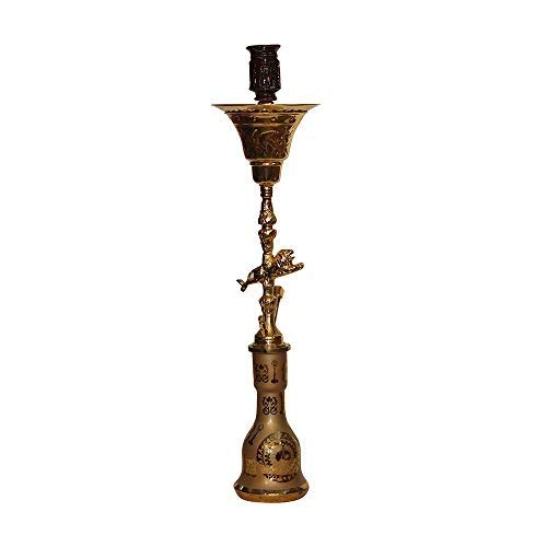 COCOYAYA Lion Metal Style Small Hookah Chicha Nargile Led Acrylic Glass Hookah Lion Chiller