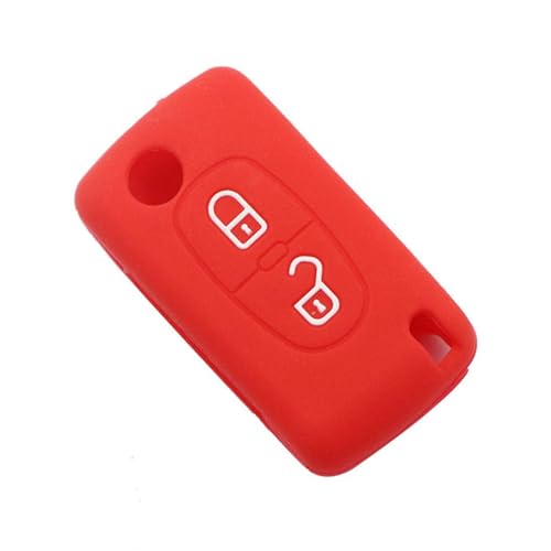 Évitez la casse : housse silicone pour clé de voiture Citroen C2 C3 C4 C8 à 2 boutons