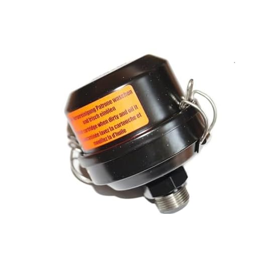 Kaeser Original Luftfilter für Kolbenkompressoren, M22 x 1,5, Schwarz, AUF-AUF-AN, 1 stück, Durchsteckmontage, remote