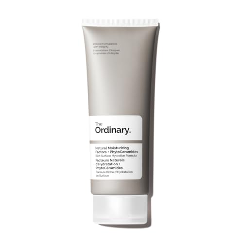 The Ordinary Natural Moisturizing Factors + PhytoCeramides, Fattori Naturali di Idratazione + Fitoceramidi, Crema ricca per pelle secca e per rafforzare e idratare la barriera cutanea, 100ml