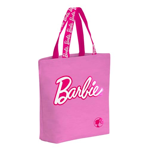 Barbie Bolso Tote, Bolsa de Viaje, Bolsa de Compras, Bolso de Playa, Regalo para Mujer y Adolescentes