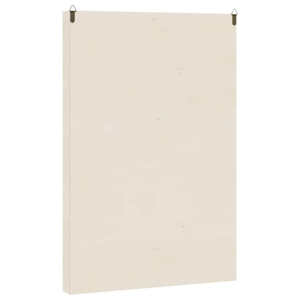 vidaXL Vitrine de Collection en Bois avec 56 Compartiments 40 x 4,5 x 60 cm