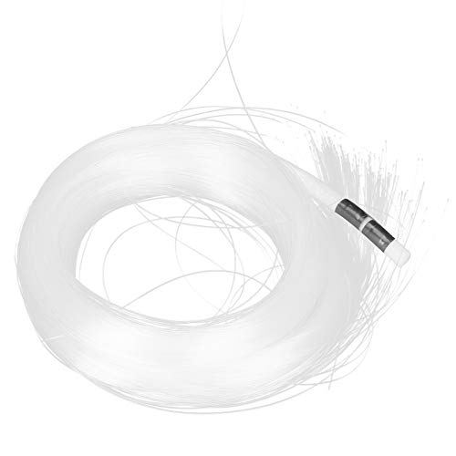 Fibra óptica para cortinas brillantes en decoración de salones y techos estrellados
